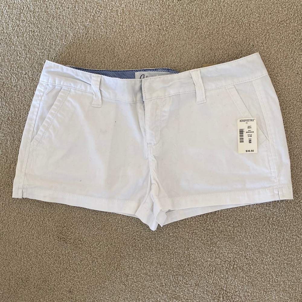 White Shorts